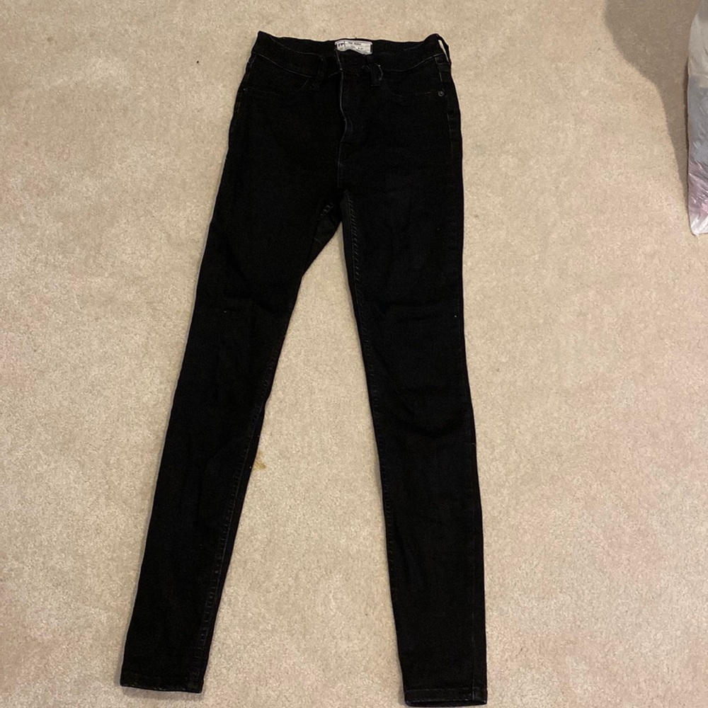 Black skinny jeans